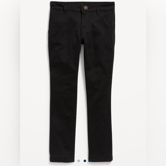 NWT old navy Skinny School Uniform Pants for Girls sz 16 black - Picture 2 of 3